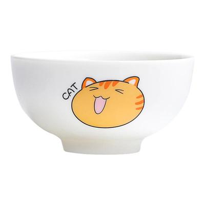 羊脂玉瓷碗吃饭碗儿童碗陶瓷无铅