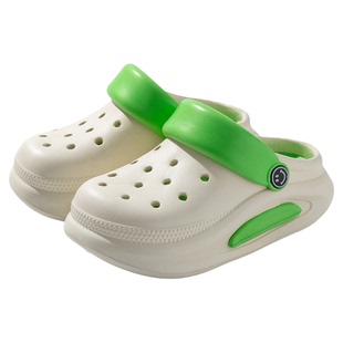 男童凉鞋儿童洞洞鞋夏款2024新款女孩拖鞋室内家居防滑防水沙滩鞋