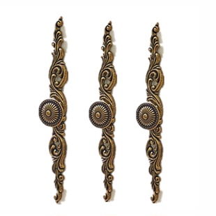 美式青古拉手仿古衣柜拉手橱柜柜门拉手 欧式古铜色做旧抽屉把手