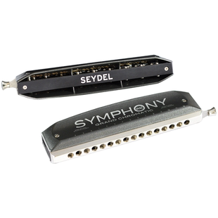 德国赛德SEYDEL 16孔半音阶口琴SYMPHONY不锈钢簧片高级专业