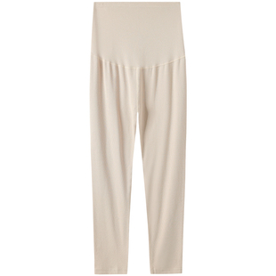 孕妇秋裤纯棉保暖裤外穿孕期衬裤睡裤德绒家居裤打底裤不勒肚子