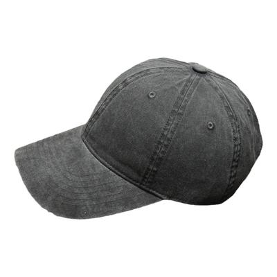 韩国水洗做旧灰色高质感棒球帽