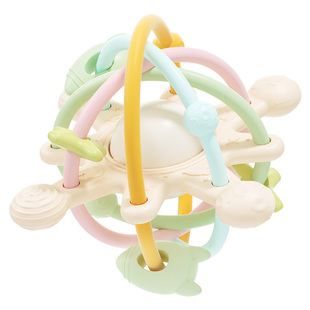 英氏曼哈顿球牙胶磨牙棒益智婴儿宝宝咬胶防吃手神器小月龄食品级