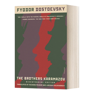 英文原版 The Brothers Karamazov A Novel in Four Parts With Epilogue 卡拉马佐夫兄弟 百年纪念版 英文版 进口英语原版书籍