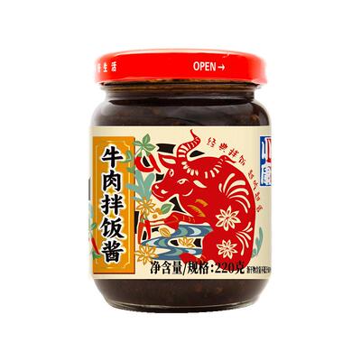 220g炒菜蘸料牛肉拌饭酱6瓶包邮