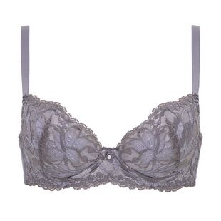 1阶段奢华蕾丝bradelis new york舒适钢圈调整文胸收副乳内衣聚拢