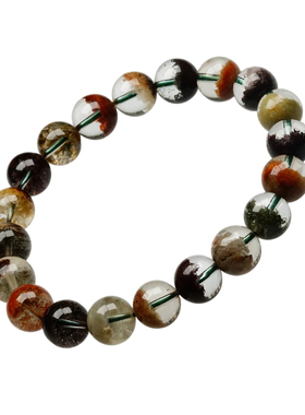 珍藏级巴西聚宝盆四季幽灵手串