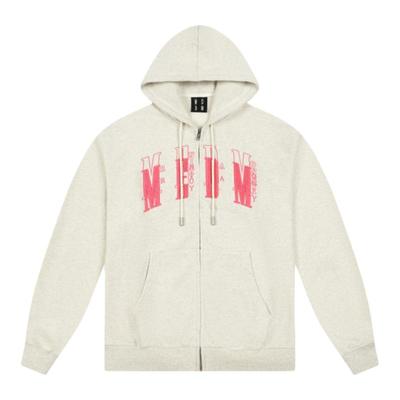 绣花MEDM国潮拉链开衫