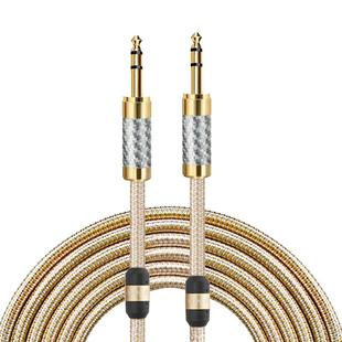 6.5mm大三芯音频线 6.35双声道音响功放连接线 监听平衡线对录线