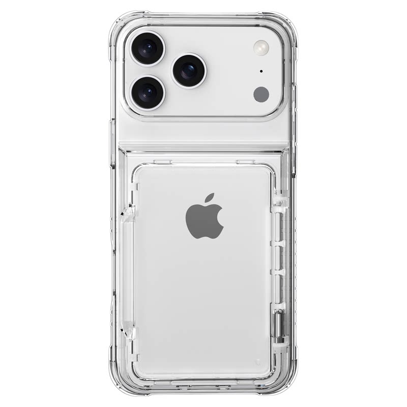 透明卡包手机壳适用iphone16e