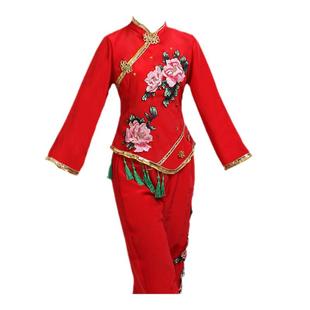 新款东北秧歌服演出服成人女古典扇子舞蹈服中老年广场舞套装春夏