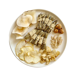 灯芯草儿童清心汤灯心草材料包雪梨海底椰麦冬小儿内热清热降火茶