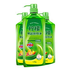 餐具净果蔬清洁剂快速冷水去油