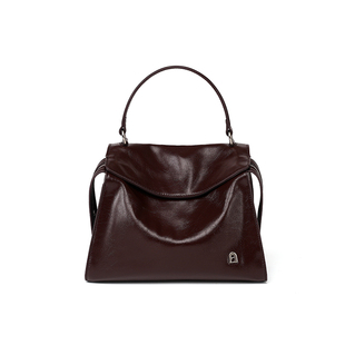 拉菲斯汀折耳包包新款头层牛皮女包斜挎包通勤大容量手提托特包