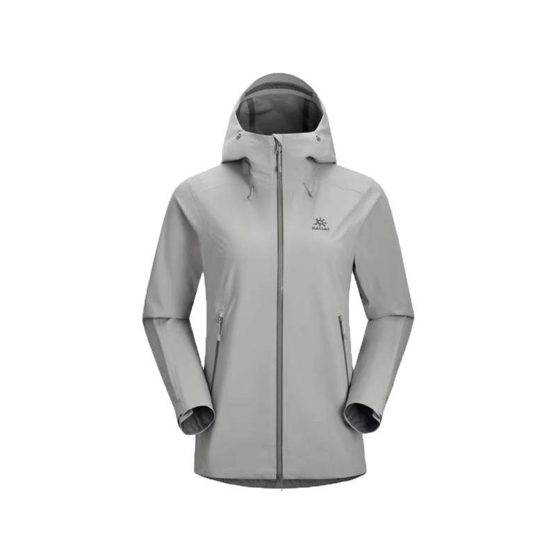 KAILAS凯乐石博格达冲锋衣女FLT轻量防风防水户外徒步登山外套