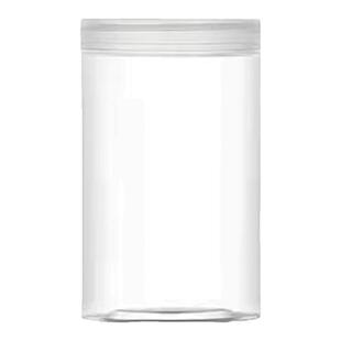 pet透明塑料瓶圆形大口食品级塑料罐包装瓶子 零食坚果糖果密封罐