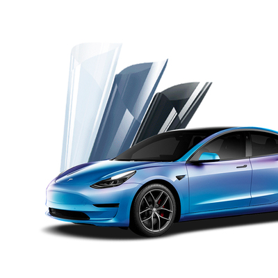 小特叔叔特斯拉车身改色贴膜