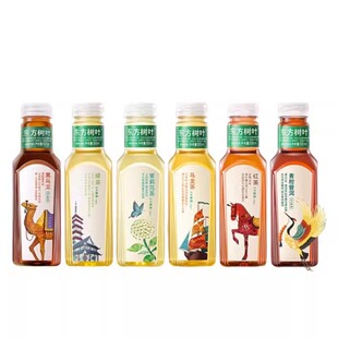 农夫山泉东方树叶茉莉花茶500ml*12瓶整箱青柑无糖茶饮料白茶绿茶