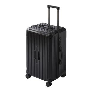 袋鼠行李箱男生2025年新款三七28寸大容量拉杆旅行密码皮箱子37分