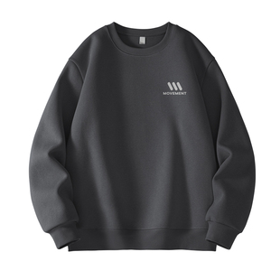 真维斯加绒男士卫衣2026新款潮流高级感长袖男款保暖运动上衣男Q