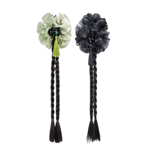 【全店出厂价】假发女长发抓夹高马尾发水波纹卷发蝴蝶结低扎辫子