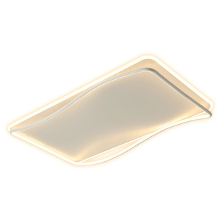 创意长方形客厅灯led吸顶灯简约现代主卧室灯书房餐厅灯中山灯具