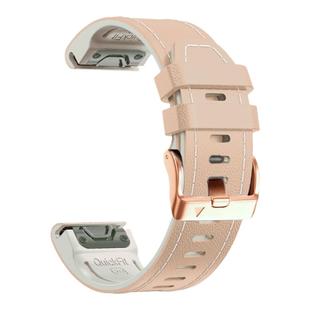 佳明快拆贴皮硅胶表带适用佳明fenix8-43/7S/6s/6Spro/Fenix5S PLUS/S70本能2S/descent mk2s/mk3i表带20mm