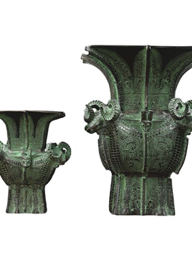 湖南四羊方尊开业礼品仿古青铜器