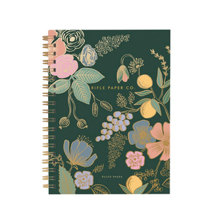 美国Rifle Paper CO.金属线圈横线笔记本可爱少女心简约ins风本子