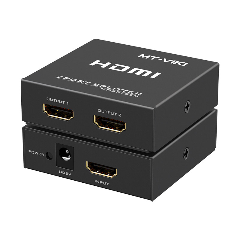 迈拓维矩 HDMI分配器1进2出4出8出16出4K高清 3D音视频分支器 电脑连接投影仪电视机拼接屏1分多 同屏显示