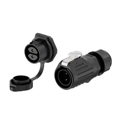 焊接式防水电连接器EW-LP20面板2/3/4/5/7/9/12芯20A航空插头插座