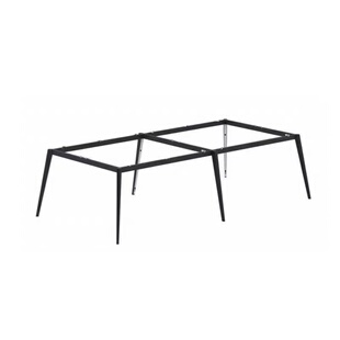 意式岩板餐桌腿支架会议桌脚架铁艺电脑桌架办公桌腿桌脚书桌子腿