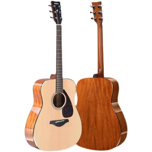 YAMAHA雅马哈吉他FG800单板民谣FG830云杉木电箱琴男女生初学进阶