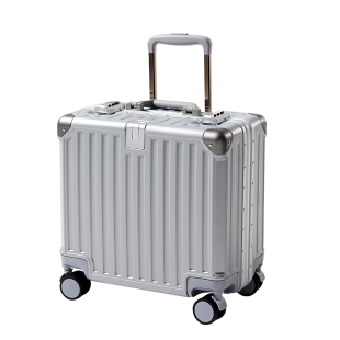 18寸行李箱女迷你小型轻便登机拉杆箱男士短途旅行出差铝框皮箱子