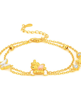 【中国黄金出品】999足金独角兽