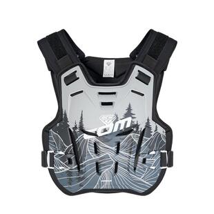 com 山地车越野摩托车骑行护甲防摔透气防刺穿林道拉力护肋胸甲男