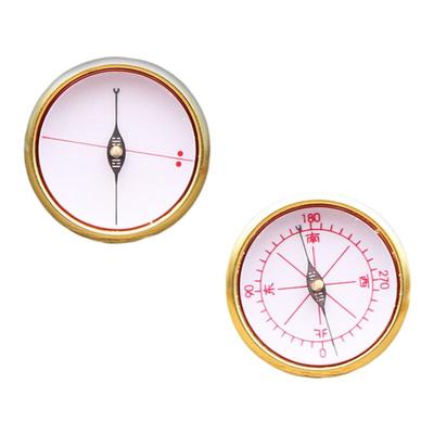 玛瑙天池风水罗盘黄铜手工指南针