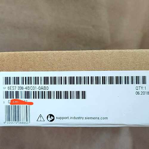 6ES7 338-4BC01-0AB0，全新未拆封