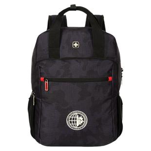 SUISSEWIN瑞士军刀多功能旅行拉链男女通用时尚正品双肩背包S9450