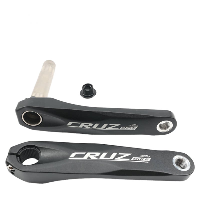 CRUZBIKE 山地越野自行车直装曲柄CQG01 铝合金CNC一体 改装简单
