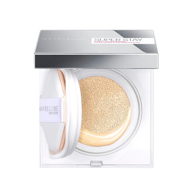 【99抢先购】美宝莲纽约Super Stay巨持妆气垫bb霜持久控油不脱妆