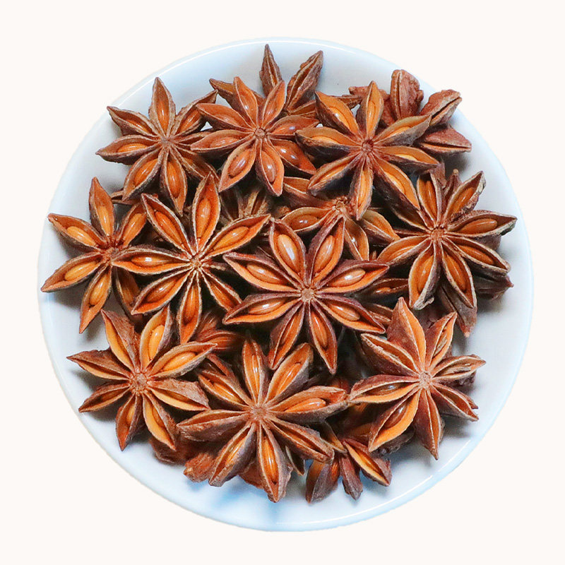 广西无硫八角250g干货大料另售草果桂皮香叶常用香料调料组合大全