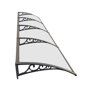 雨棚屋檐家用户外防雨耐力板雨篷窗户门头上阳台遮阳遮雨搭室阳光