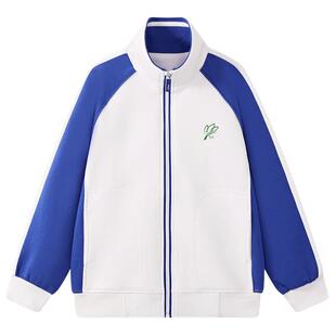 MQD深圳校服统一小学生女款冬季加厚透气亲肤弹力针织外套运动服