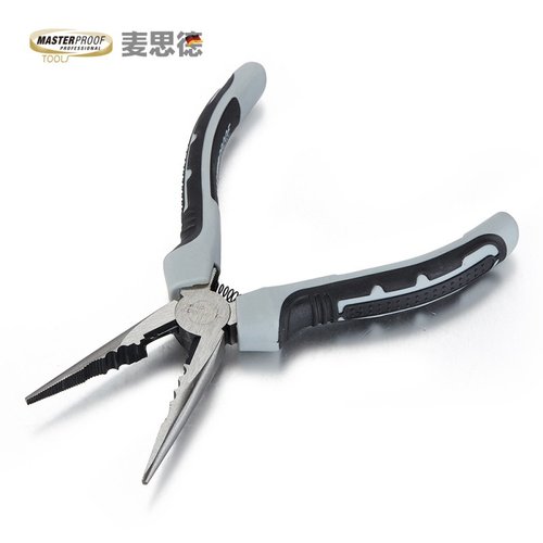 德国（MASTERPROOF）麦思德6寸多功能钳尖嘴钳尖口钳剥线钳