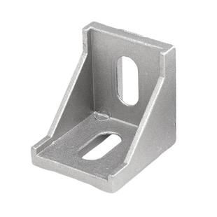 铝合金角码工业铝型材欧标槽框架固定配件L型连接件内置90三角件