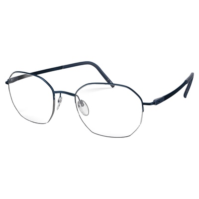 诗乐眼镜框时尚男女士半框镜5584