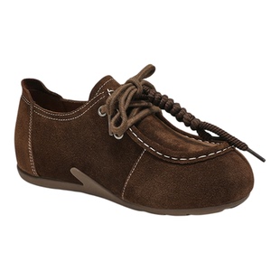 MILLIE'S/妙丽秋款内增高全包勃肯鞋女鞋2026秋季新款复古休闲鞋