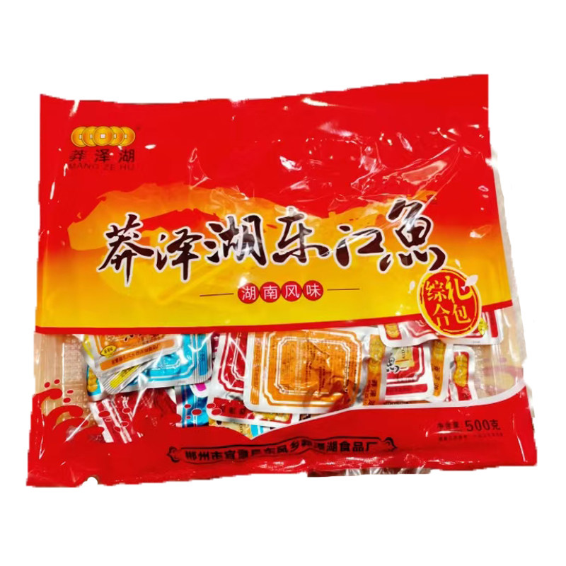 湖南特产郴州莽泽综合香辣鱼500g