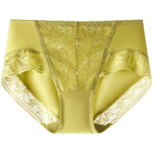 曼妮芬女生中腰低角裤女士内裤性感蕾丝包臀裤舒适底裤20612374